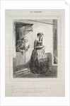 Les Lorettes, 1842 by Paul Gavarni