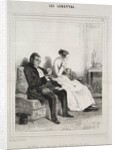 Les Lorettes, 1842 by Paul Gavarni