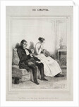 Les Lorettes, 1842 by Paul Gavarni