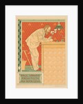 Les Maitres de lAffiche, Pl. 91: Paul Hankar, Architecte rue defacqz 63, c. 1894 by Adolphe Crespin