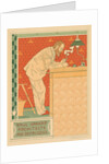 Les Maitres de lAffiche, Pl. 91: Paul Hankar, Architecte rue defacqz 63, c. 1894 by Adolphe Crespin
