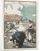 Les Pêcheuses de Pignons, Saint-Jean-de-Mont, 1903 by Auguste Louis Lepère