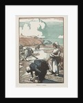 Les Pêcheuses de Pignons, Saint-Jean-de-Mont, 1903 by Auguste Louis Lepère