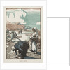 Les Pêcheuses de Pignons, Saint-Jean-de-Mont, 1903 by Auguste Louis Lepère