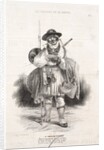 Les Plaisirs de la chasse: Le Chasseur prévoyant, 1842 by Alade Joseph Lorentz