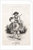 Les Plaisirs de la chasse: Le Chasseur prévoyant, 1842 by Alade Joseph Lorentz