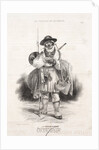 Les Plaisirs de la chasse: Le Chasseur prévoyant, 1842 by Alade Joseph Lorentz