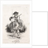 Les Plaisirs de la chasse: Le Chasseur prévoyant, 1842 by Alade Joseph Lorentz