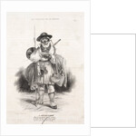 Les Plaisirs de la chasse: Le Chasseur prévoyant, 1842 by Alade Joseph Lorentz