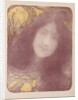 LEstampe moderne: Under the Flowers, c. 1893 by Edmond François Aman-Jean; : L'Estampe moderne