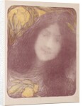LEstampe moderne: Under the Flowers, c. 1893 by Edmond François Aman-Jean; : L'Estampe moderne