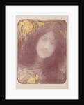 LEstampe moderne: Under the Flowers, c. 1893 by Edmond François Aman-Jean; : L'Estampe moderne