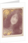 LEstampe moderne: Under the Flowers, c. 1893 by Edmond François Aman-Jean; : L'Estampe moderne