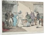 Life of the Chateau: A Visit in the Neighborhood, 1828 by Eugène Louis Lami