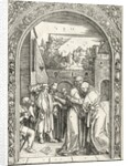 Life of the Virgin: Joachim and Anna Embracing under the Golden Gate, 1504-1505 by Albrecht Dürer