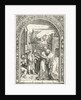 Life of the Virgin: Joachim and Anna Embracing under the Golden Gate, 1504-1505 by Albrecht Dürer