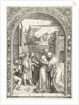 Life of the Virgin: Joachim and Anna Embracing under the Golden Gate, 1504-1505 by Albrecht Dürer