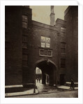 Lincoln's Inn, Gate House, 1876 by Alfred H. Bool