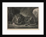 Lion de lAtlas, 1829 by Eugène Delacroix
