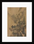 Lonely Retreat Overlooking a Misty Valley, 1630 by Sheng Maoye