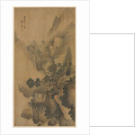 Lonely Retreat Overlooking a Misty Valley, 1630 by Sheng Maoye