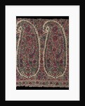 Long Shawl Fragment, 1820-1825 by Unknown