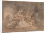 Lot and His Daughters, 1756 by Antoine Pesne