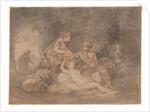 Lot and His Daughters, 1756 by Antoine Pesne