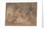Lot and His Daughters, 1756 by Antoine Pesne