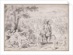Louis XIV Captured by Venus, early 1670s by Charles Le Brun
