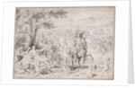 Louis XIV Captured by Venus, early 1670s by Charles Le Brun