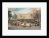 Louis XIV Driving his Coach in the Park of Versailles, 1870 by Eugène Louis Lami