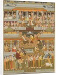 Lovers and beloveds: A composite of scenes from Persian, Urdu, and Sanskrit literature, c. 1735 by Chitarman II