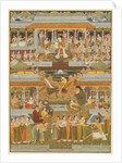 Lovers and beloveds: A composite of scenes from Persian, Urdu, and Sanskrit literature, c. 1735 by Chitarman II