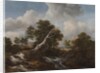 Low Waterfall in a Wooded Landscape with a Dead Beech Tree, c. 1660-1670 by Jacob van Ruisdael