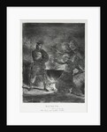 Macbeth Consulting the Witches, 1825 by Eugène Delacroix