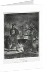 Macbeth Consulting the Witches, 1825 by Eugène Delacroix