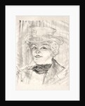 Madame Réjane, 1899 by Henri de Toulouse-Lautrec