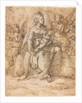 Madonna and Child with Angels, late 1500s by Aurelio Luini