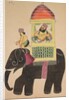 Mahant of Tarakeshwar Rides on an Elephant, 1800s by Unknown