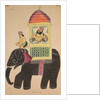 Mahant of Tarakeshwar Rides on an Elephant, 1800s by Unknown