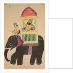 Mahant of Tarakeshwar Rides on an Elephant, 1800s by Unknown