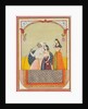 Maharaja Sri Anand Singhji and his consort, 1729 by Ustad Murad