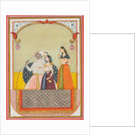 Maharaja Sri Anand Singhji and his consort, 1729 by Ustad Murad