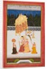 Maharana Ari Singh and his consort on a terrace, c. 1761 by Unknown