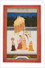 Maharana Ari Singh and his consort on a terrace, c. 1761 by Unknown