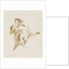 Male Figure Seen from Below, c. 1740s by Giovanni Battista Tiepolo