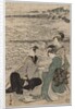 Man and Two Women at the Sea Shore, 1769-1825 by Utagawa Toyokuni