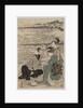 Man and Two Women at the Sea Shore, 1769-1825 by Utagawa Toyokuni