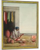 Man Dyeing Cloth, early 1830's by Unknown